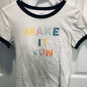 Make It Fun tee